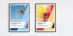 Connect2crowd values posters