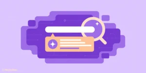 Illustration of search bar